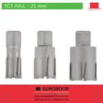 قیمت و خرید انواع مته گردبر TCT سر الماسه ریلی - ۲۵ میلی‌متر در سایزهای کوچک تا بزرگ